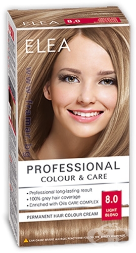 Купить elea professional colour & care 8.0 - светло-русый по цене 125 руб. в интернет магазине калинка.